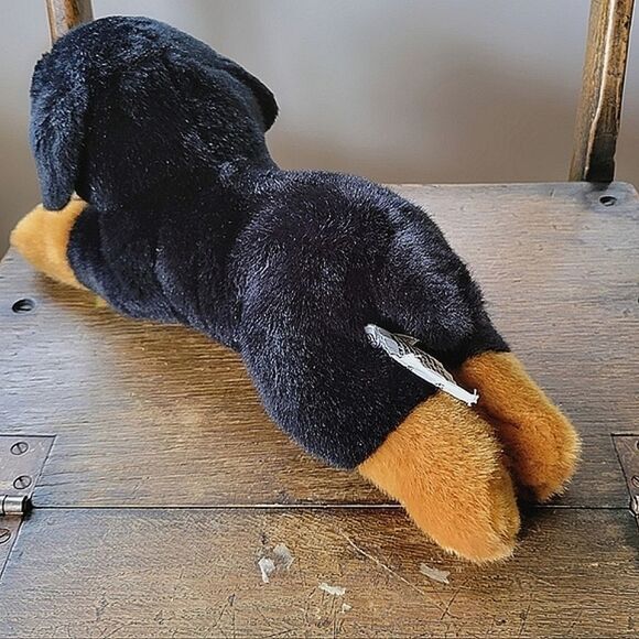 Deadstock 90s Yomiko Classics Rottweiler puppy plush - Picture 5 of 13